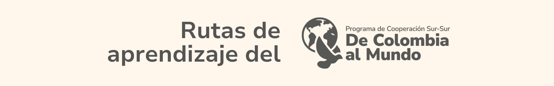 Rutas de Aprendizaje del Programa en Construcci&oacute;n de Paz 