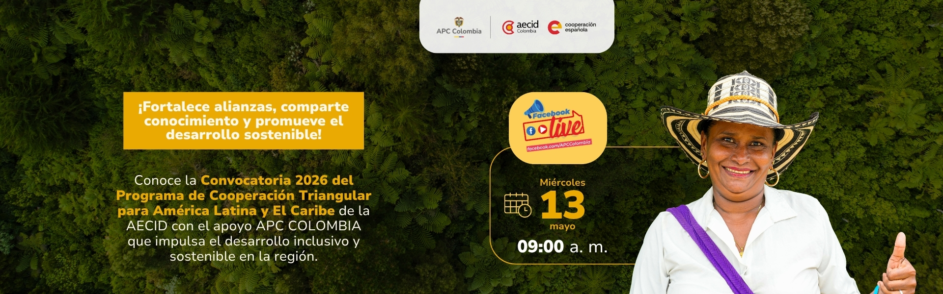 Conoce la Convocatoria 2026 del Programa de Cooperaci&oacute;n Triangular para Am&eacute;rica Latina y El Caribe de la AECID con el apoyo APC COLOMBIA que impulsa el desarrollo inclusivo y sostenible en la regi&oacute;n.