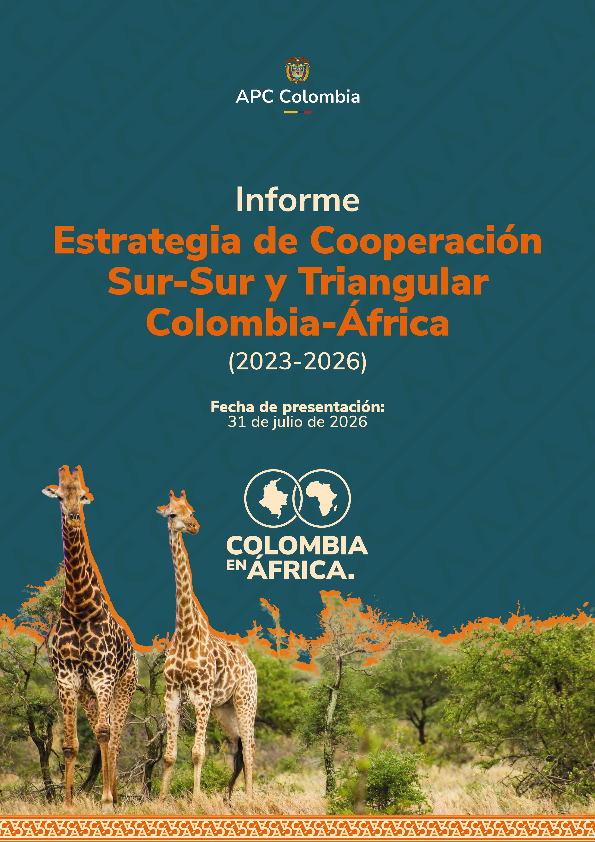 Portada informe Estrategia CSS y CTr Colombia &Aacute;frica