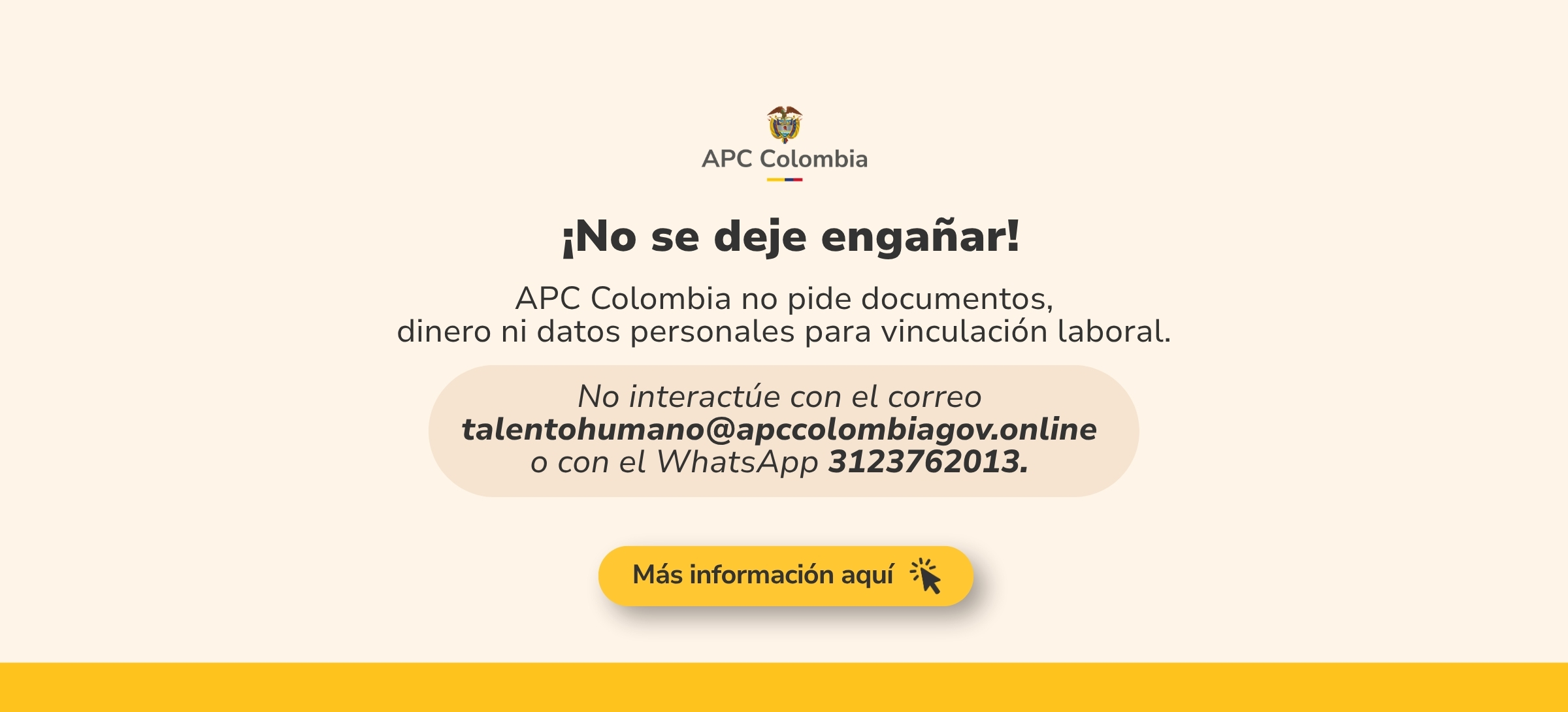 Alerta de suplantación