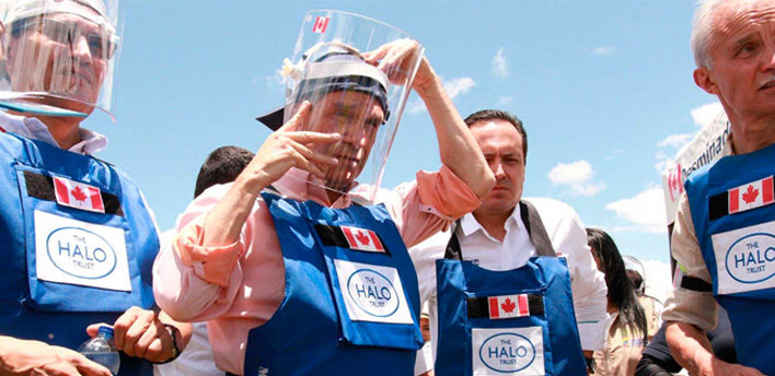 Canadá apoya la paz de Colombia con desminado humanitario 