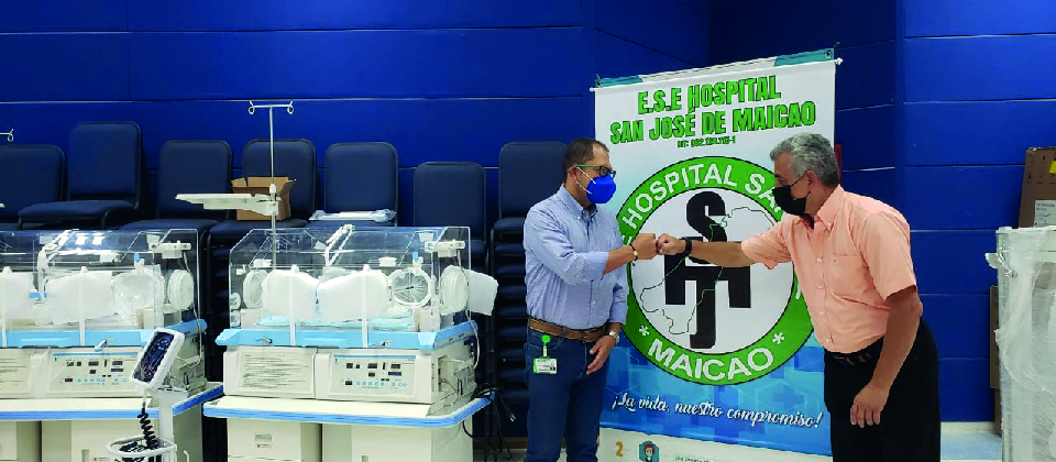 Hospital E.S.E San José de Maicao recibe importante dotación de equipos biomédicos a través de la cooperación internacional