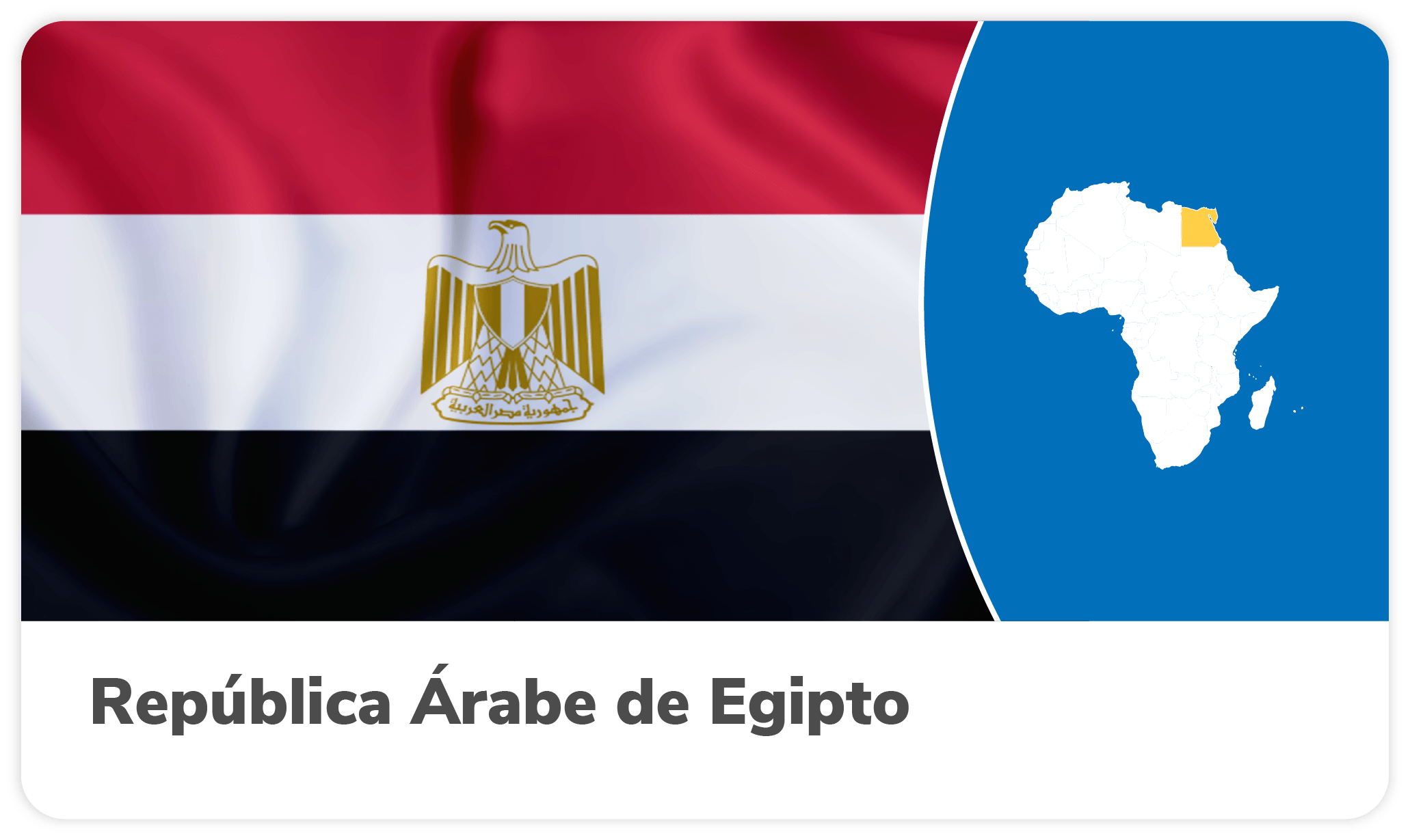 Bandera de Egipto