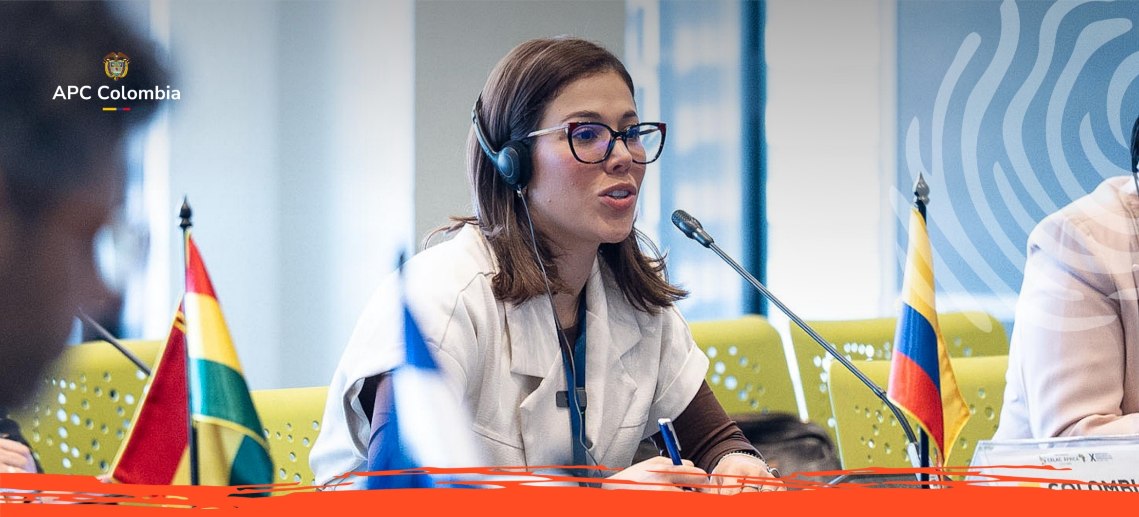 Foto de Alexandra Palencia, directora general de APC Colombia en el Foro
