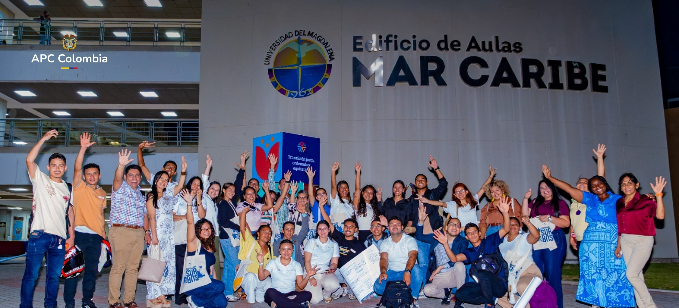 Foto de los participantes del Modelo APC Colombia en el departamento de Magdalena