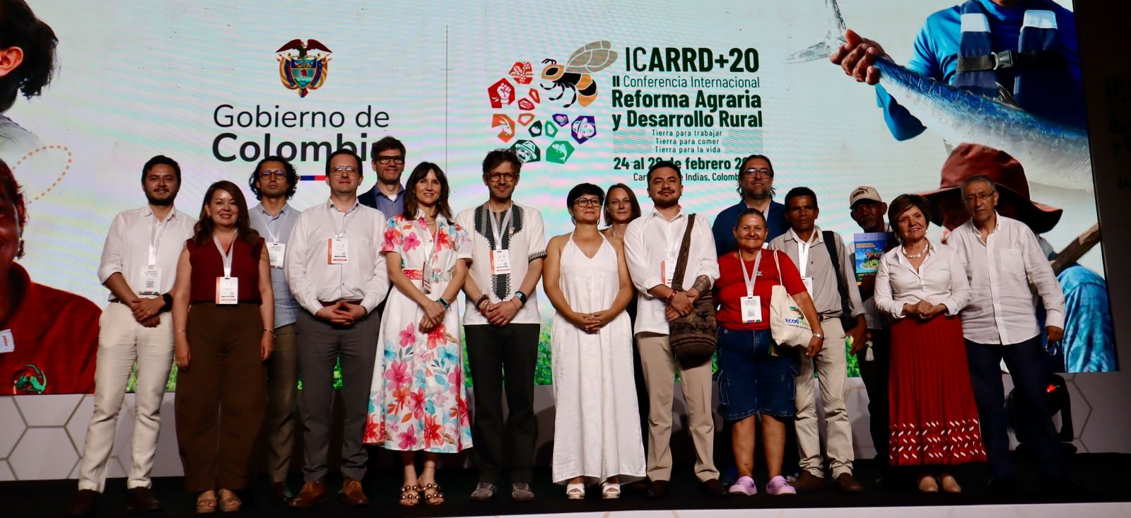 Participantes Mesa de Cooperación Internacional y Seguimiento a la Reforma Rural Integral (RRI)