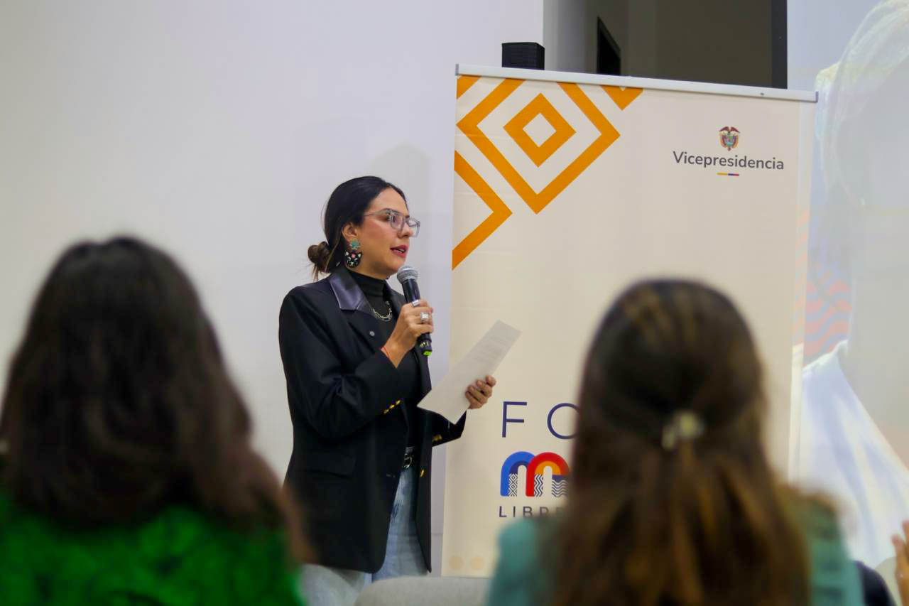 Yinna Muñoz, Coordinadora del Fondo Mujer Libre y Productiva
