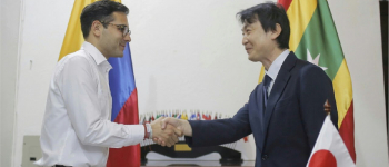 Con la donación de máquinas de desminado, Japón cumple el deseo de una Colombia libre de minas antipersonal