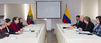 En la Comixta con Ecuador se priorizaron los sectores de salud, transporte y agricultura