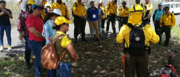 Con entrenamiento en manejo de fuego países de Mesoamérica buscan mitigar el impacto de los incendios forestales en sus regiones