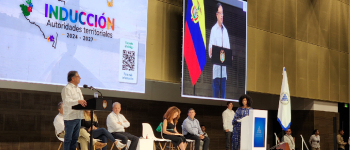 Presidente Gustavo Petro en encuentro de autoridades territoriales