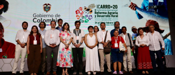 Participantes Mesa de Cooperación Internacional y Seguimiento a la Reforma Rural Integral (RRI)