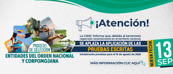 Pruebas el 13 de septiembre