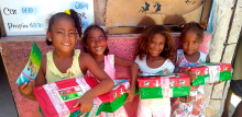 Niños del Islote de Santa Cruz e Isla Múcura recibieron donación de Samaritan’s Purse