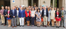 Asistentes a la reunión del Consejo Intergubernamental del Programa Iberoamericano para el Fortalecimiento de la Cooperación Sur-Sur PIFCSS
