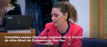 Colombia asume liderazgo regional en el Comité de Alto Nivel de Cooperación Sur-Sur