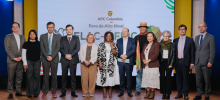 Foto de representantes de diferentes entidad en la rueda de prensa en que se le presento al pa&iacute;s la Cumbre CELAC - &Aacute;frica entre las personas esta la vicepresidenta, Francia M&aacute;rquez, la canciller Villavicencio y Daniel Rodr&iacute;guez Rubiano, director de Oferta de Cooperaci&oacute;n Internacional de APC Colombia
